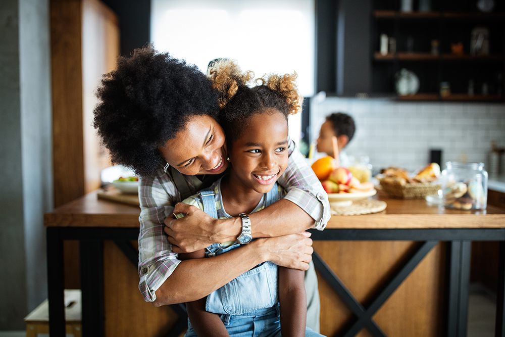 Mother and daughter